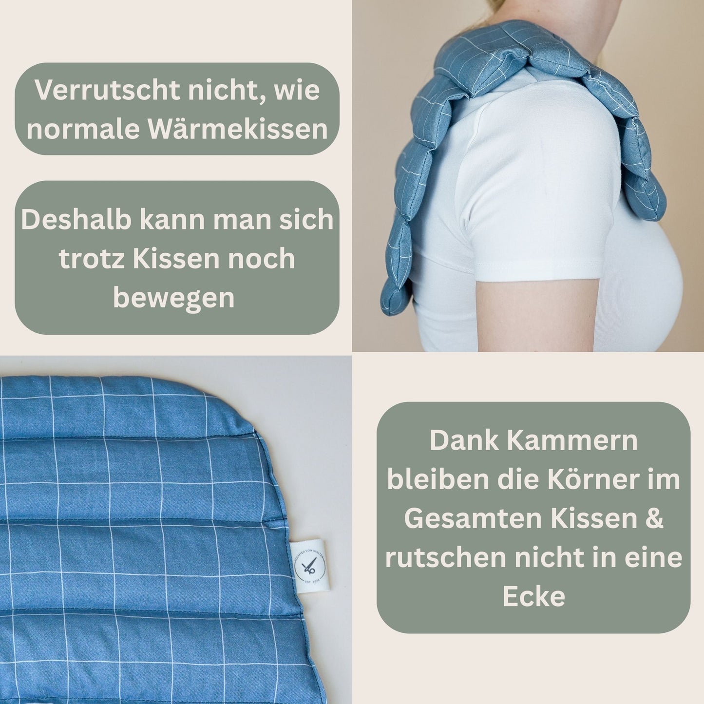 Nackenkissen Karo