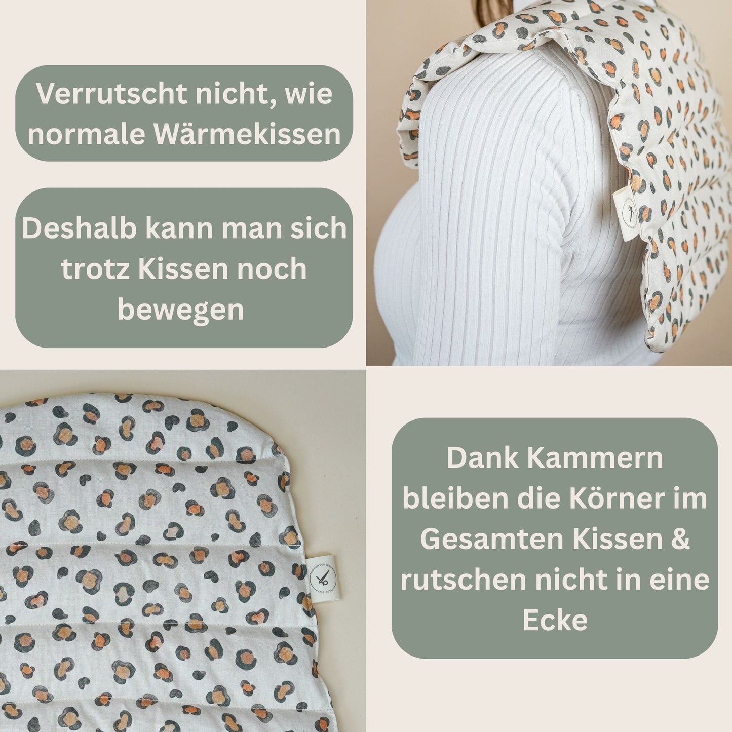 Nackenkissen Leo hell