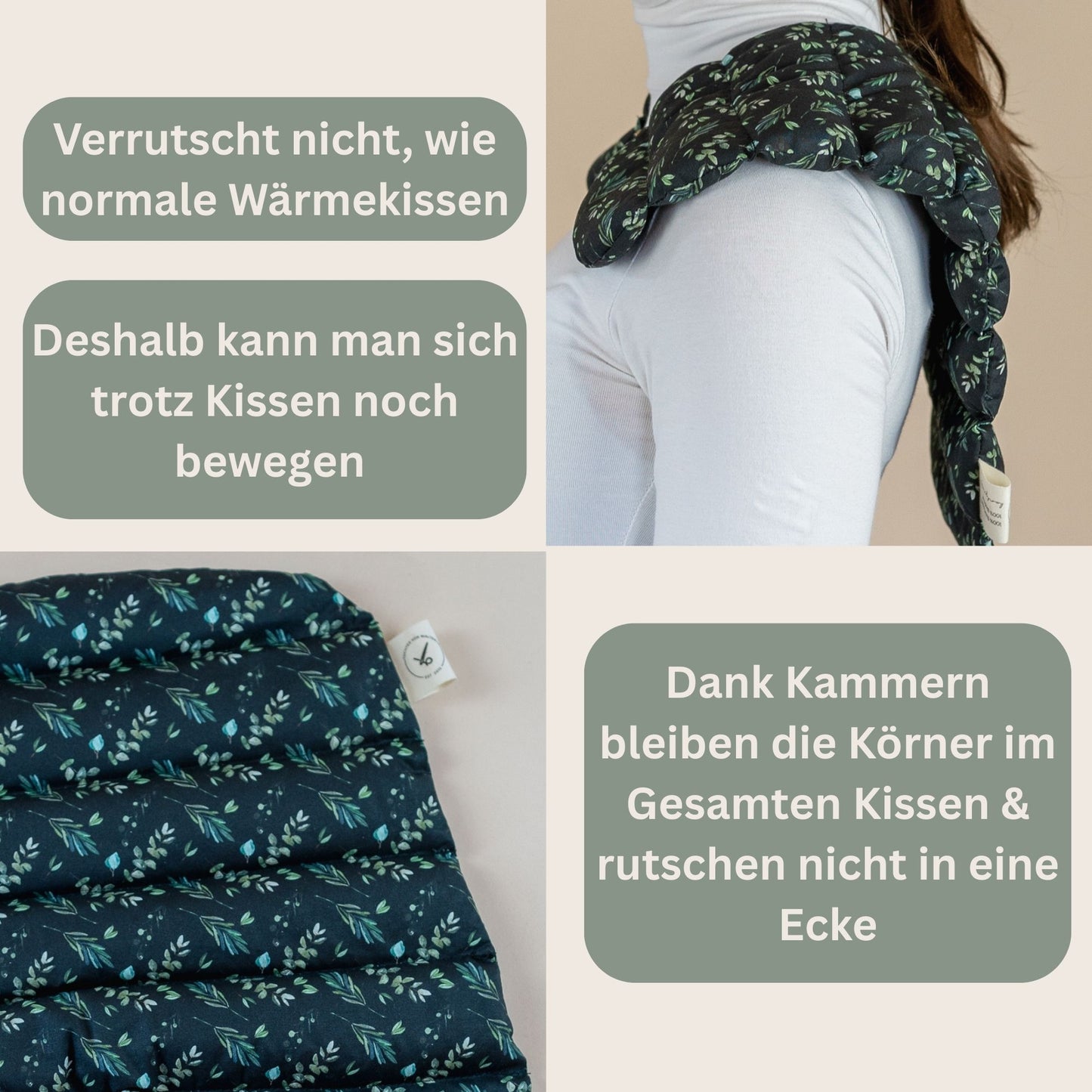 Nackenkissen Olive