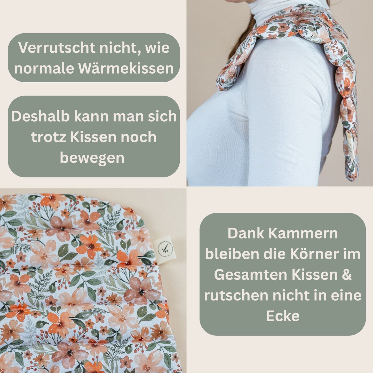 Nackenkissen Boho