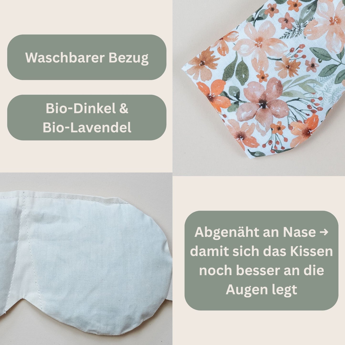 Augenkissen Boho