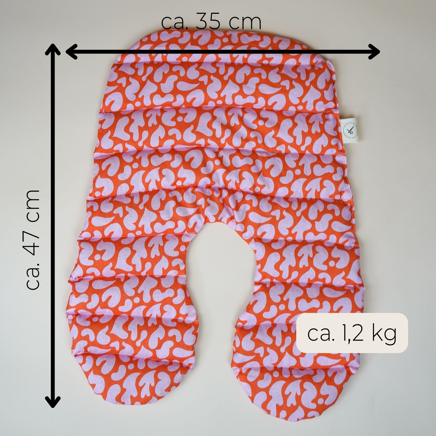 Nackenkissen Orange-Pink