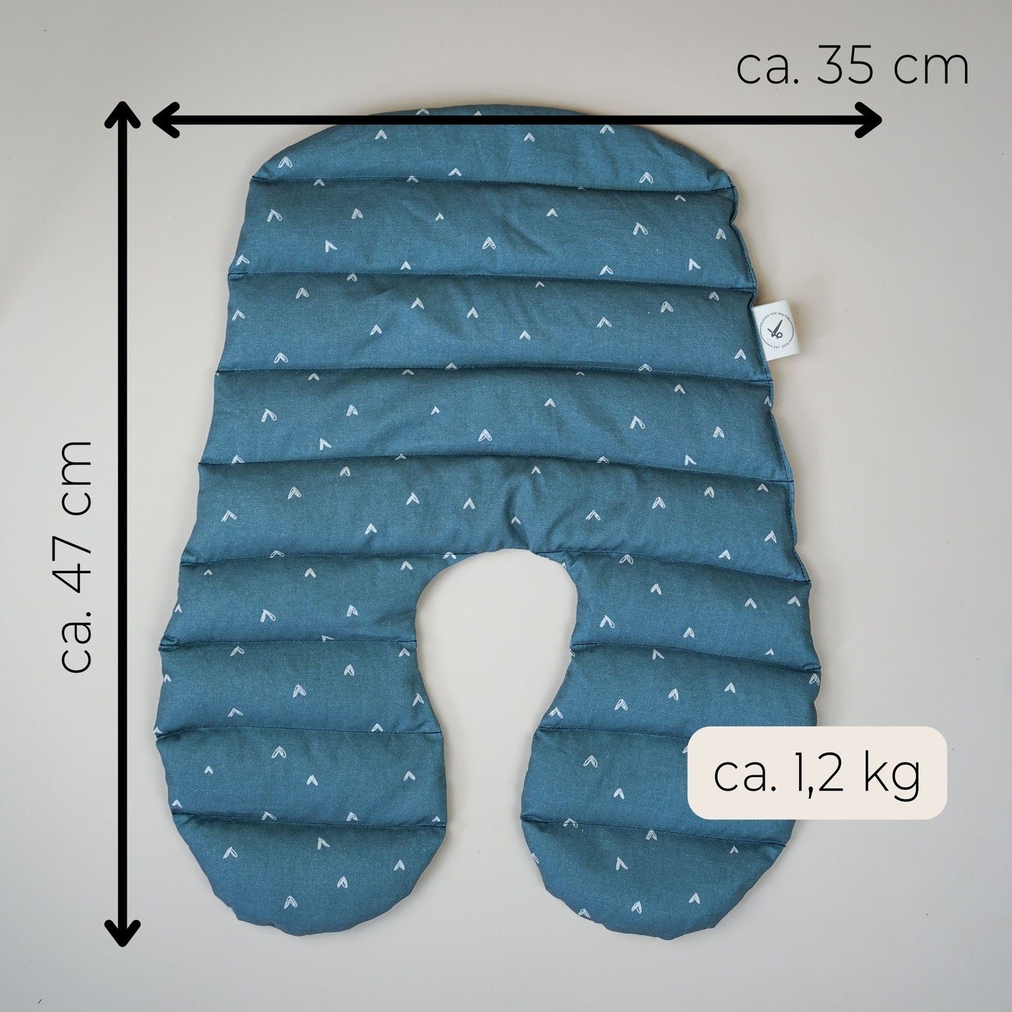 Nackenkissen Blau