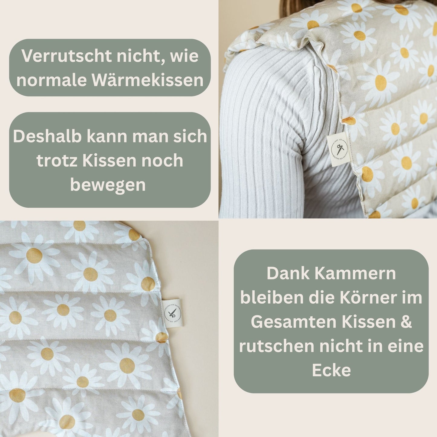 Nackenkissen Daisy Nude