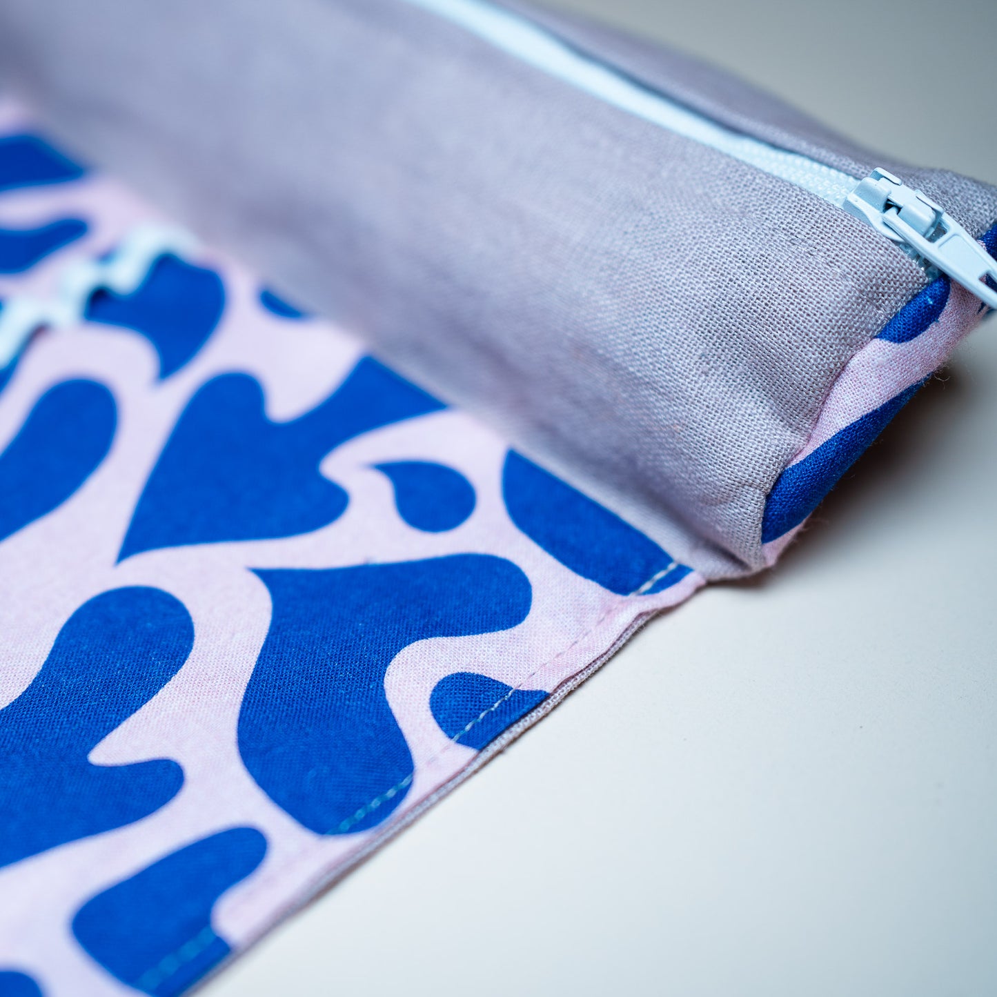 Federmäppchen, mini Pink-Blau