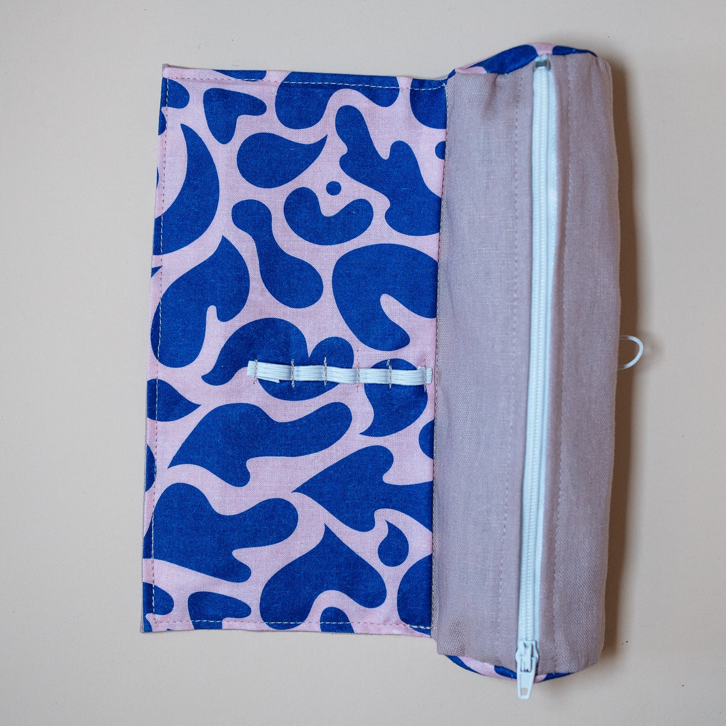 Federmäppchen, mini Pink-Blau