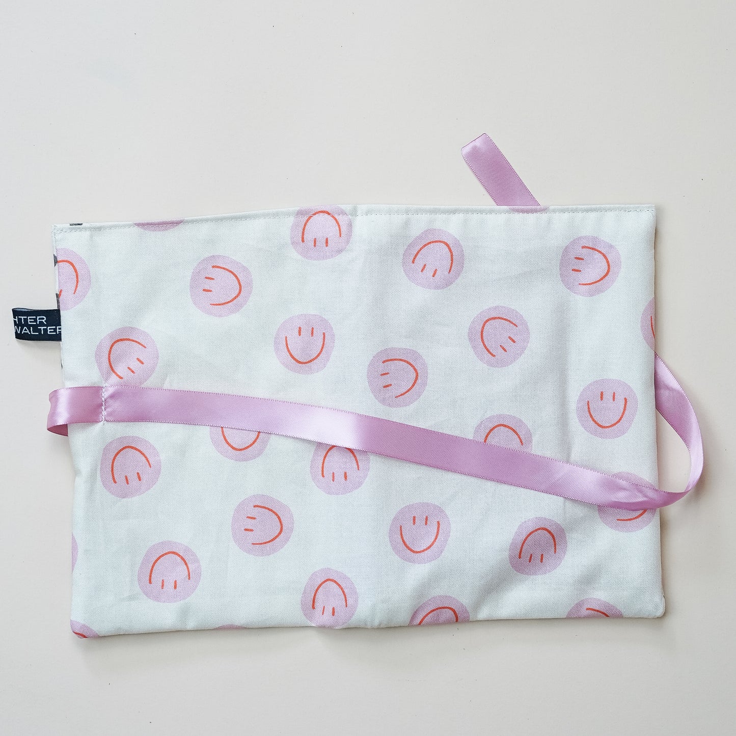 Kosmetiktasche Smiley Pink