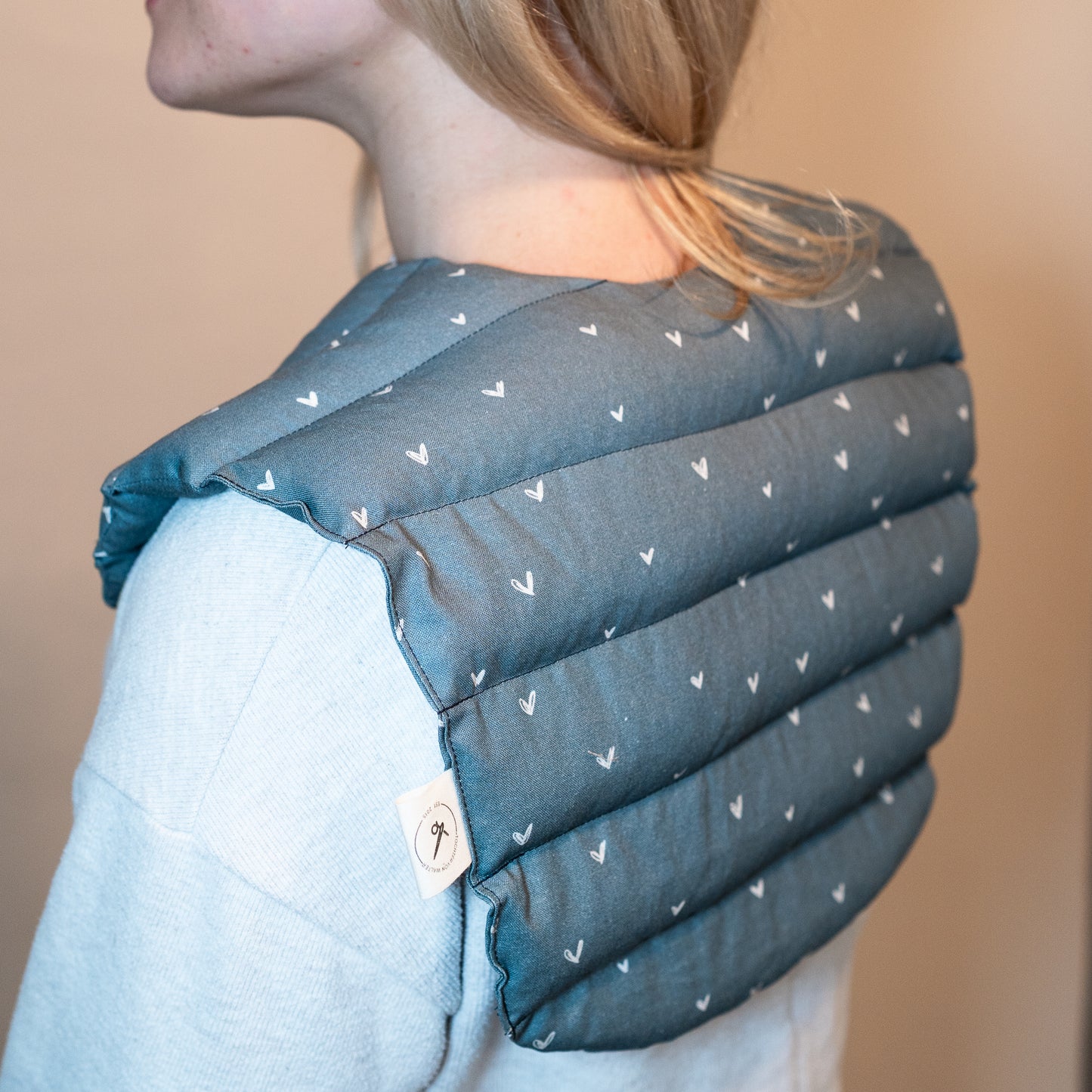 Nackenkissen Blau