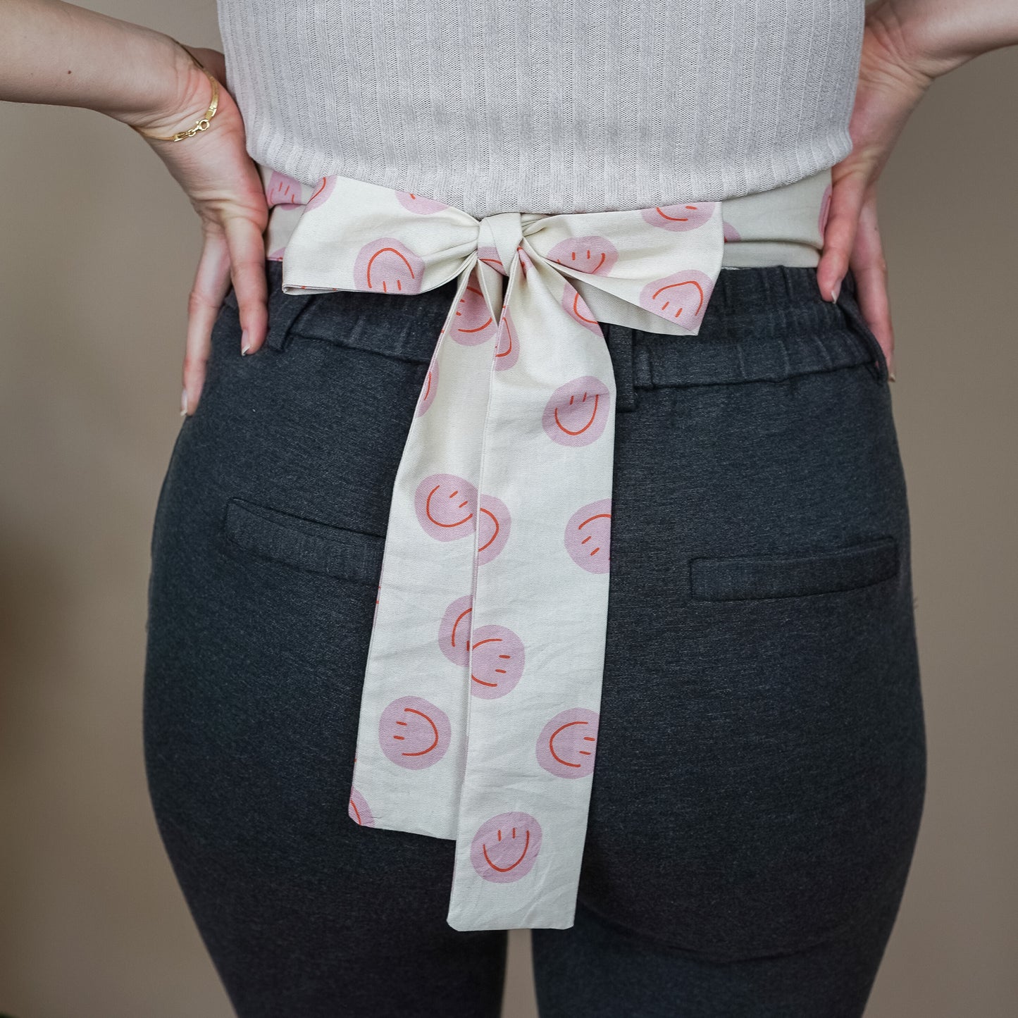Bellywrap Smiley Pink