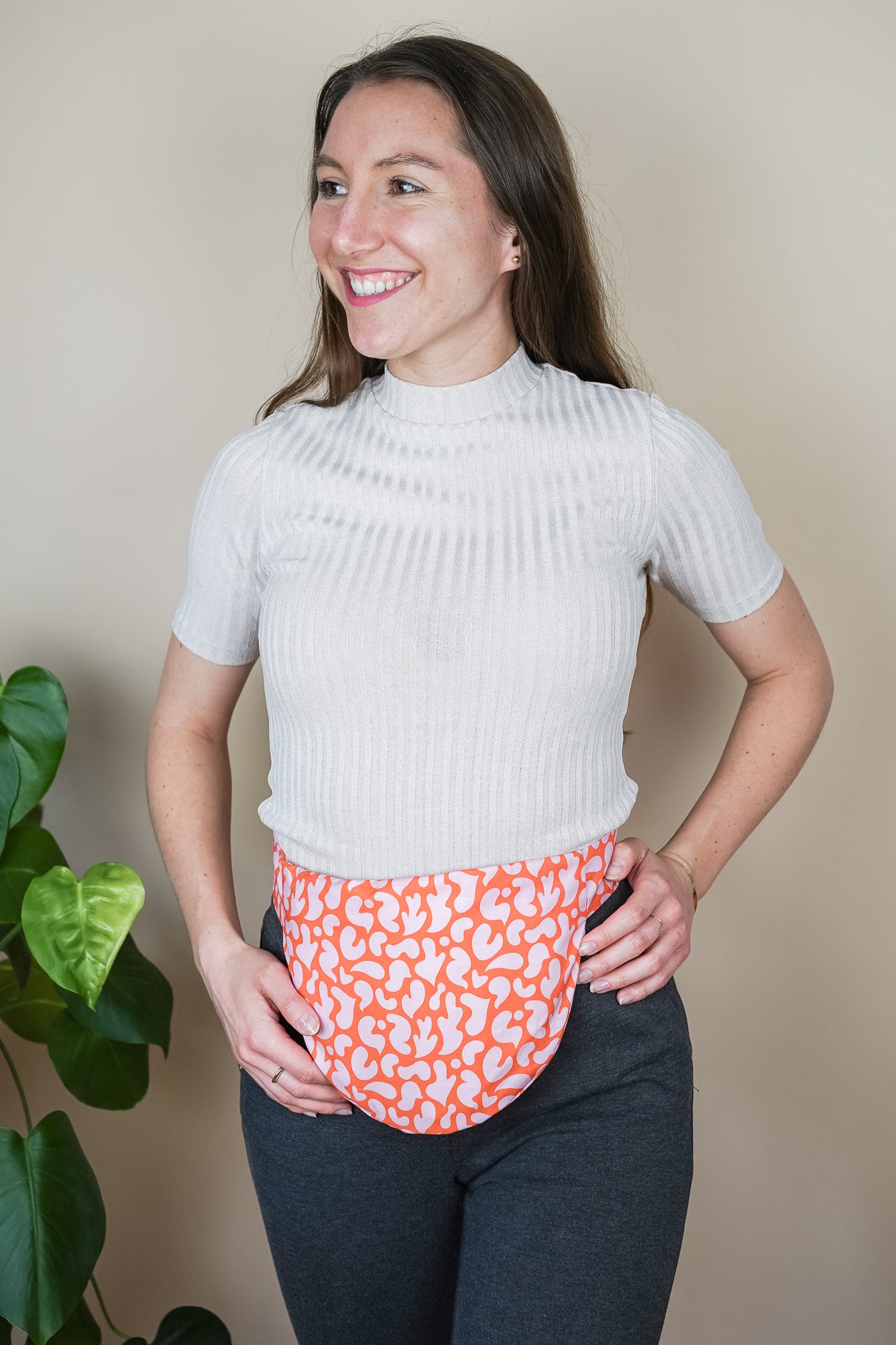 Bellywrap Orange-Pink