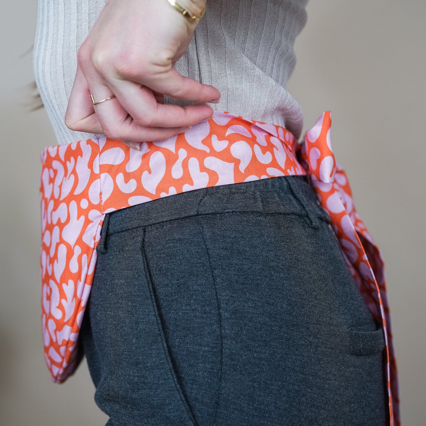 Bellywrap Orange-Pink