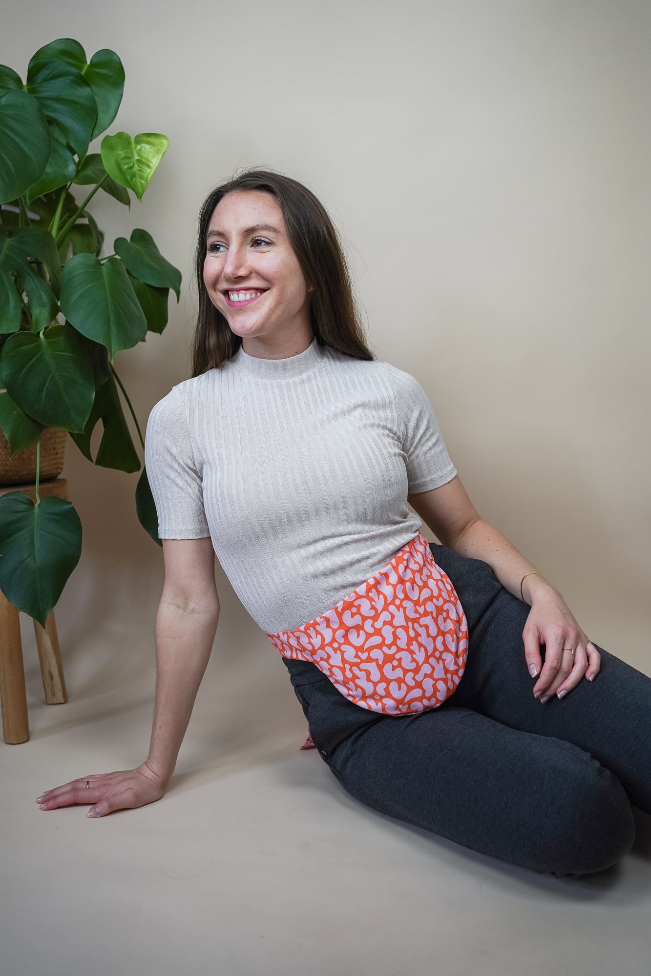 Bellywrap Orange-Pink