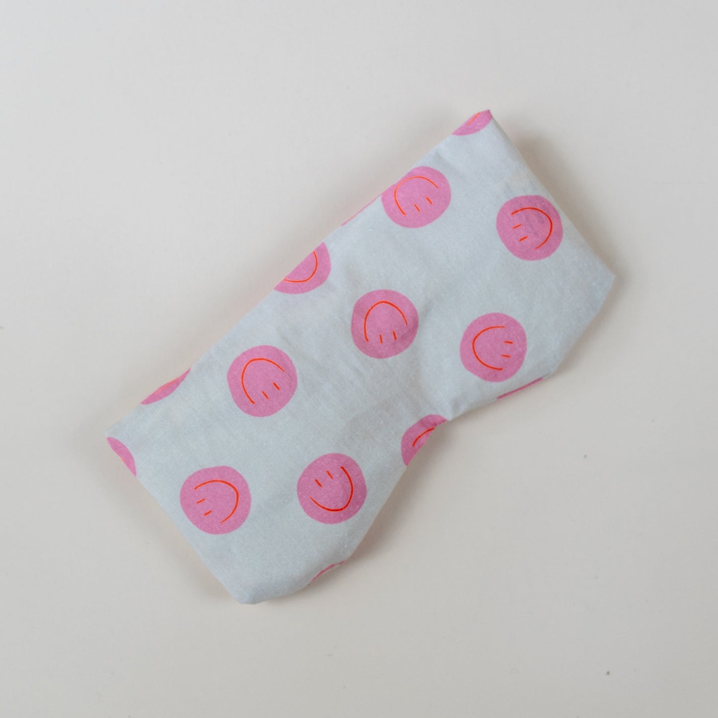 Augenkissen Smiley Pink