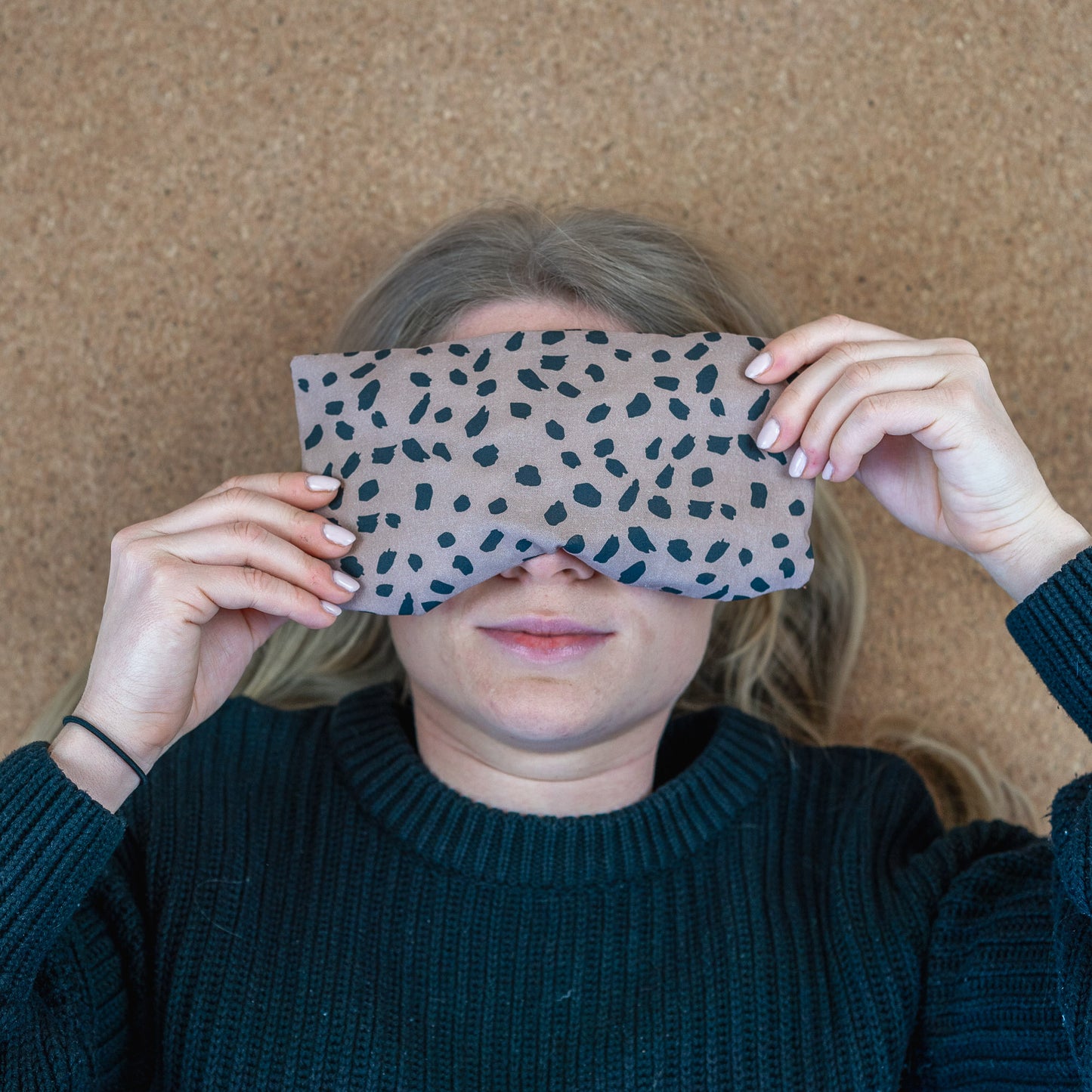 Augenkissen Dots Coffee