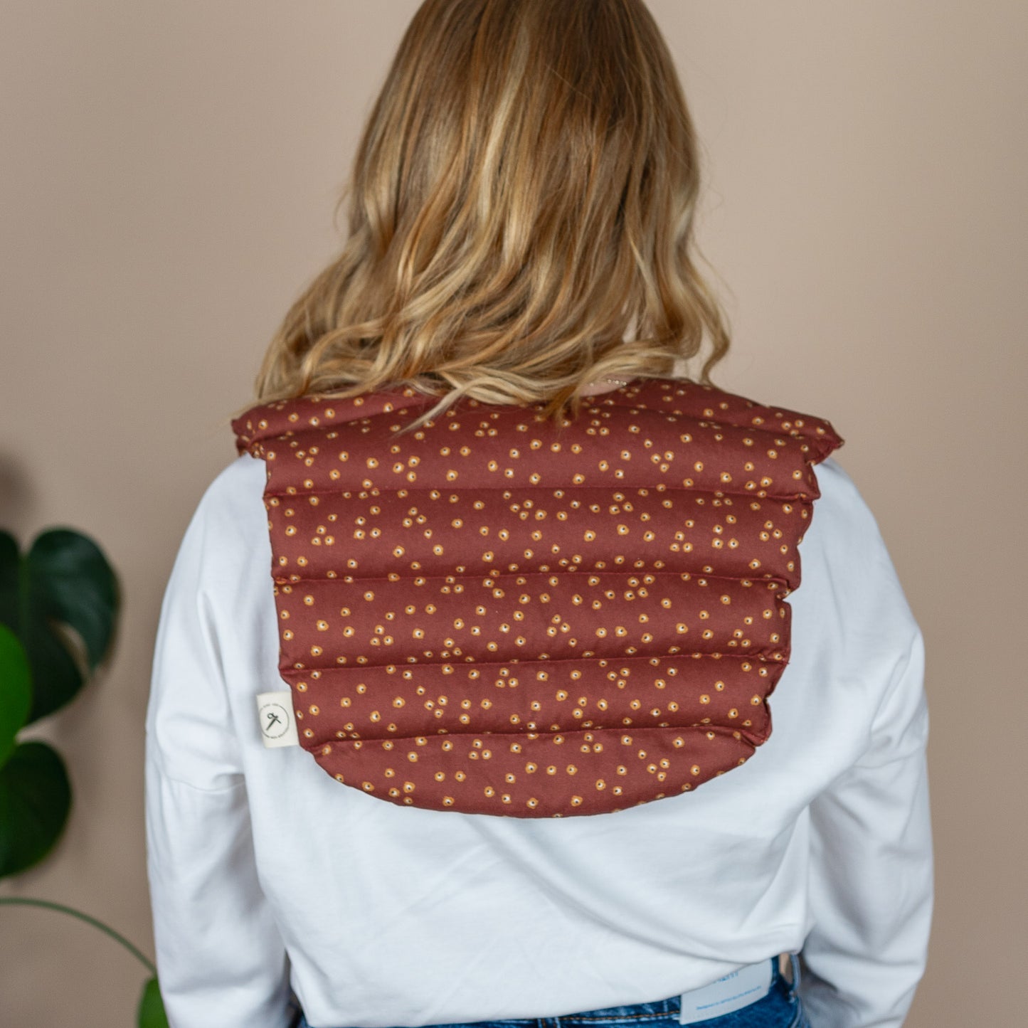 Nackenkissen Dots Rost