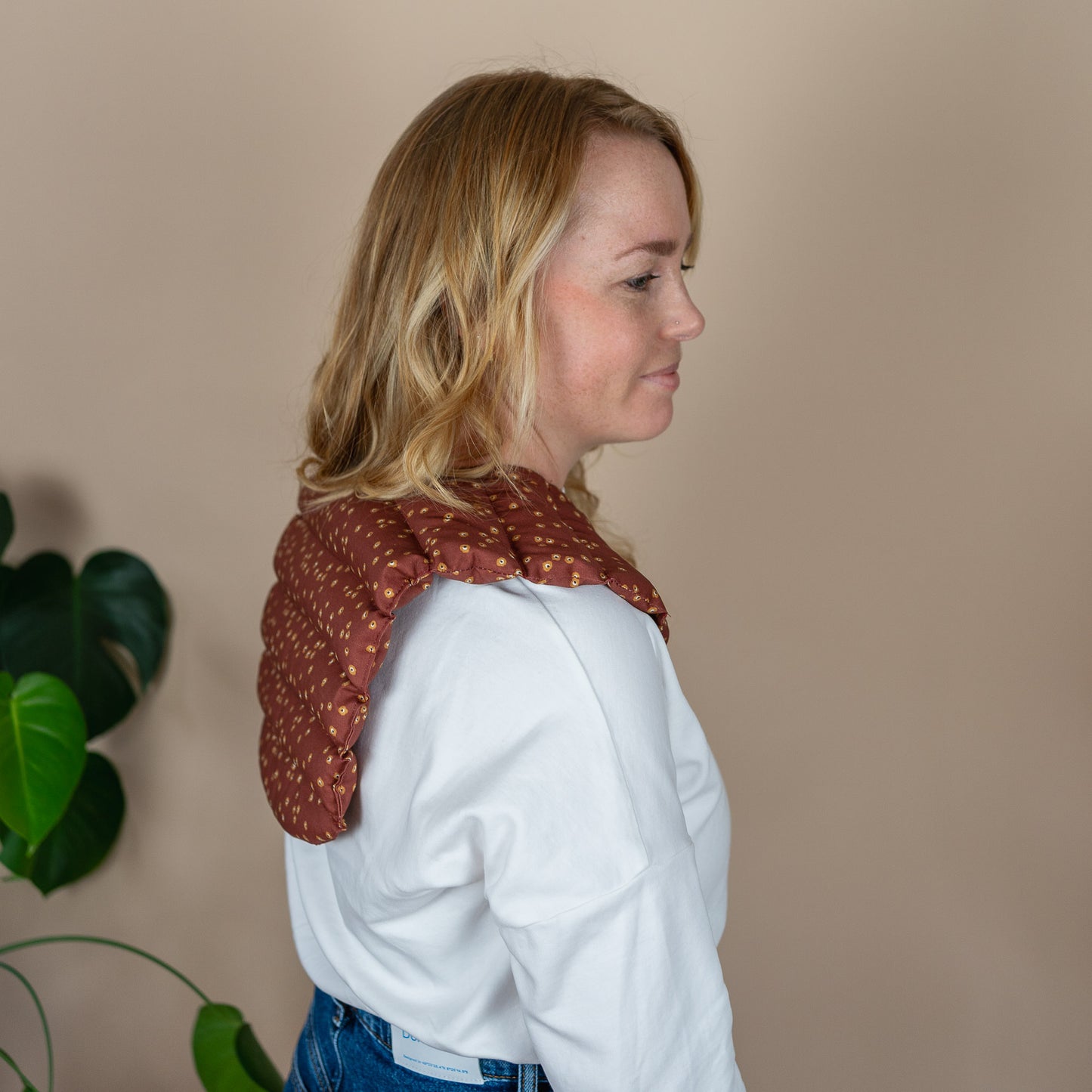 Nackenkissen Dots Rost