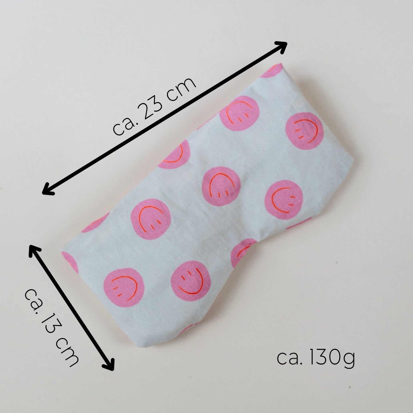 Augenkissen Smiley Pink