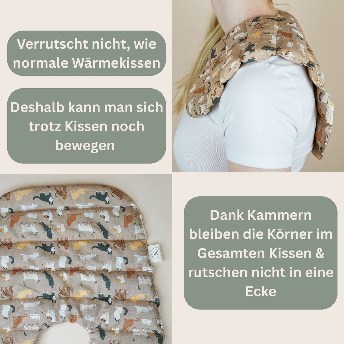 Nackenkissen Katze