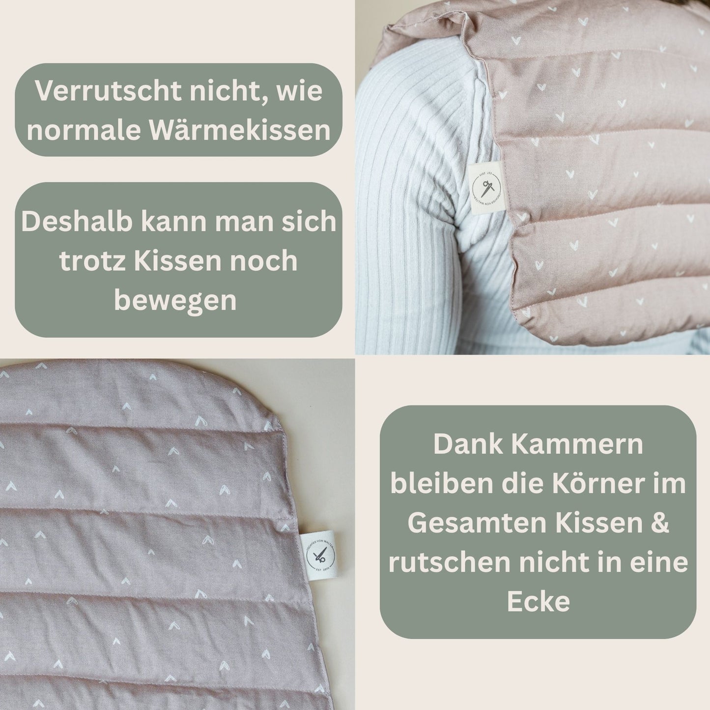 Nackenkissen Rosa