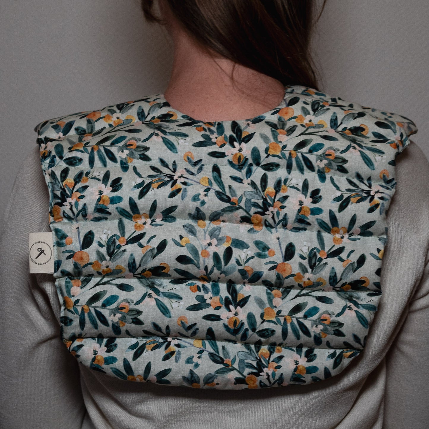 Nackenkissen "Orange-Mint"