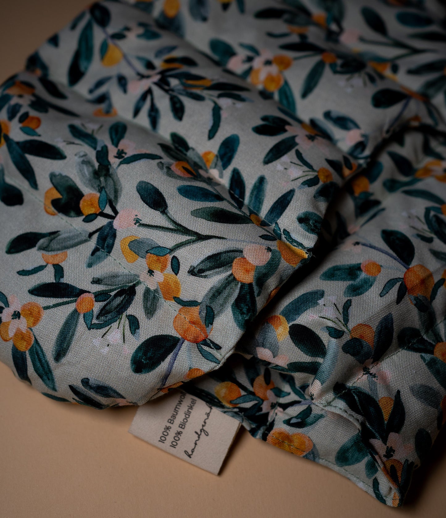 Nackenkissen "Orange-Mint"