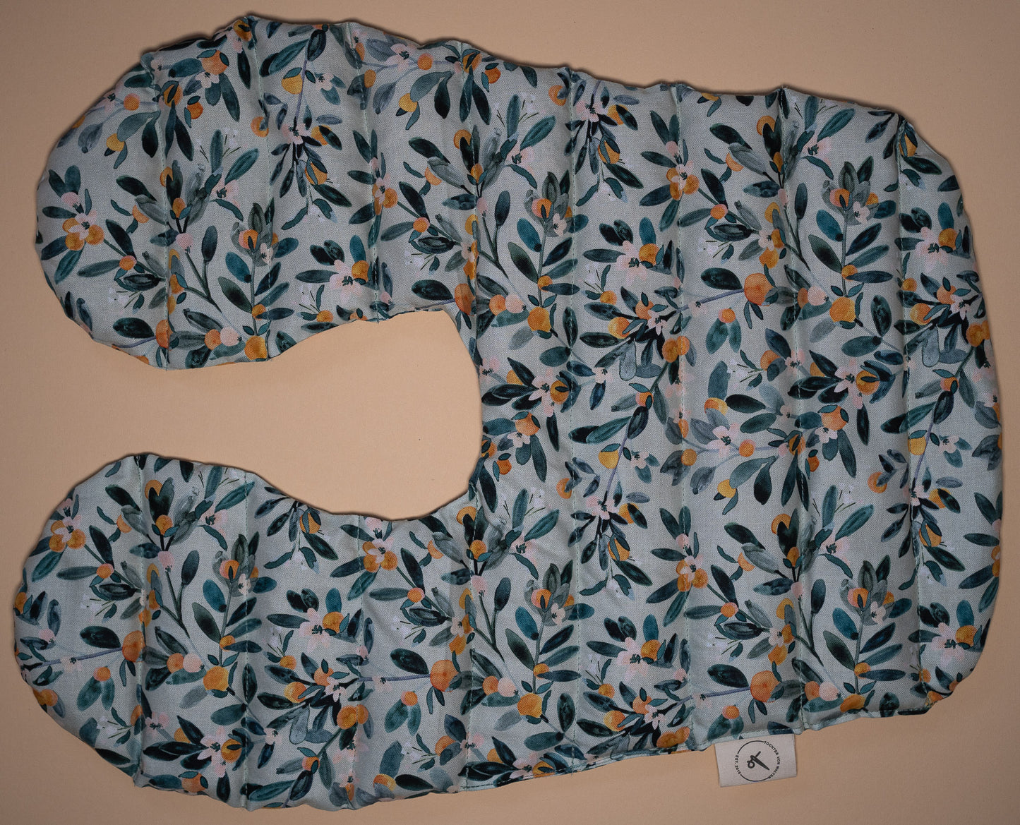 Nackenkissen "Orange-Mint"