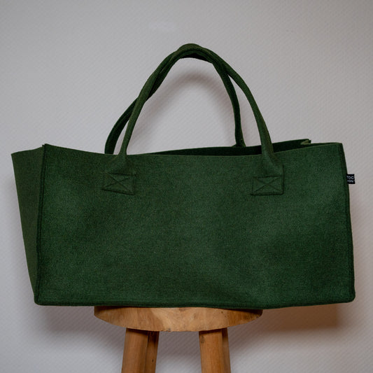 Filztasche Khaki Grün