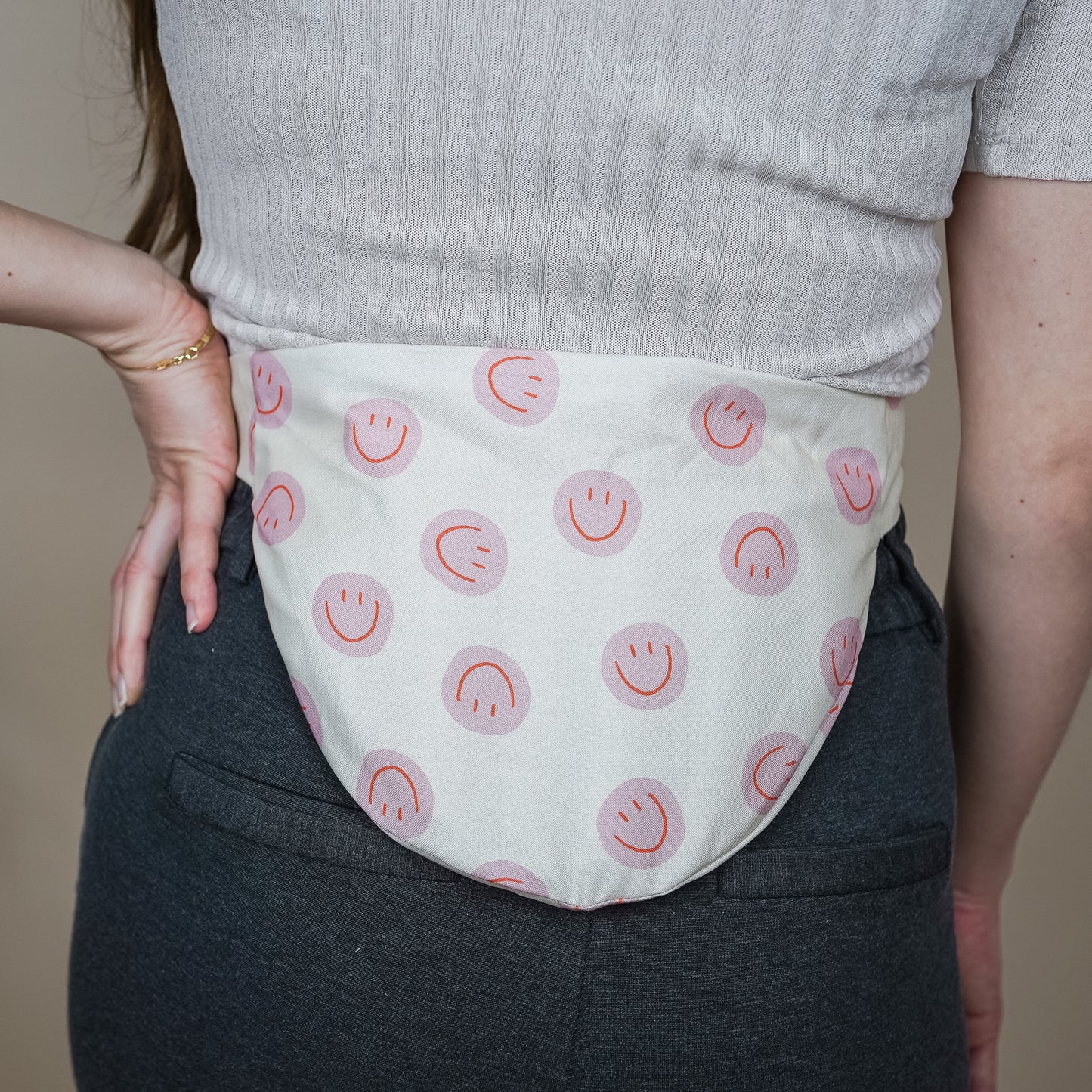 Bellywrap Smiley Pink