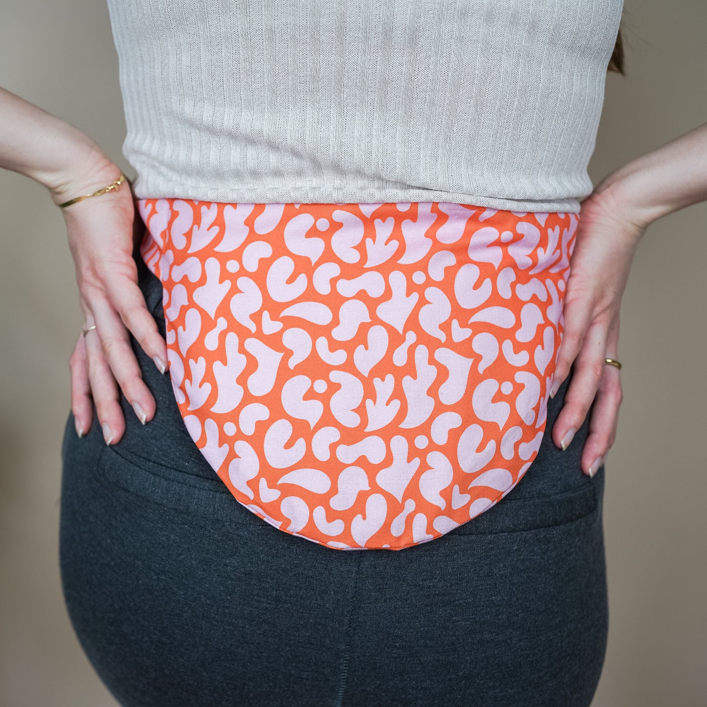 Bellywrap Orange-Pink