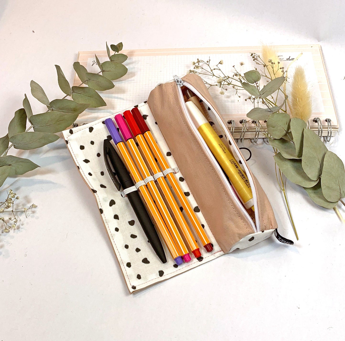 Federmäppchen, mini Dots